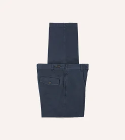 Drake’s Herringbone Cotton Games Trousers