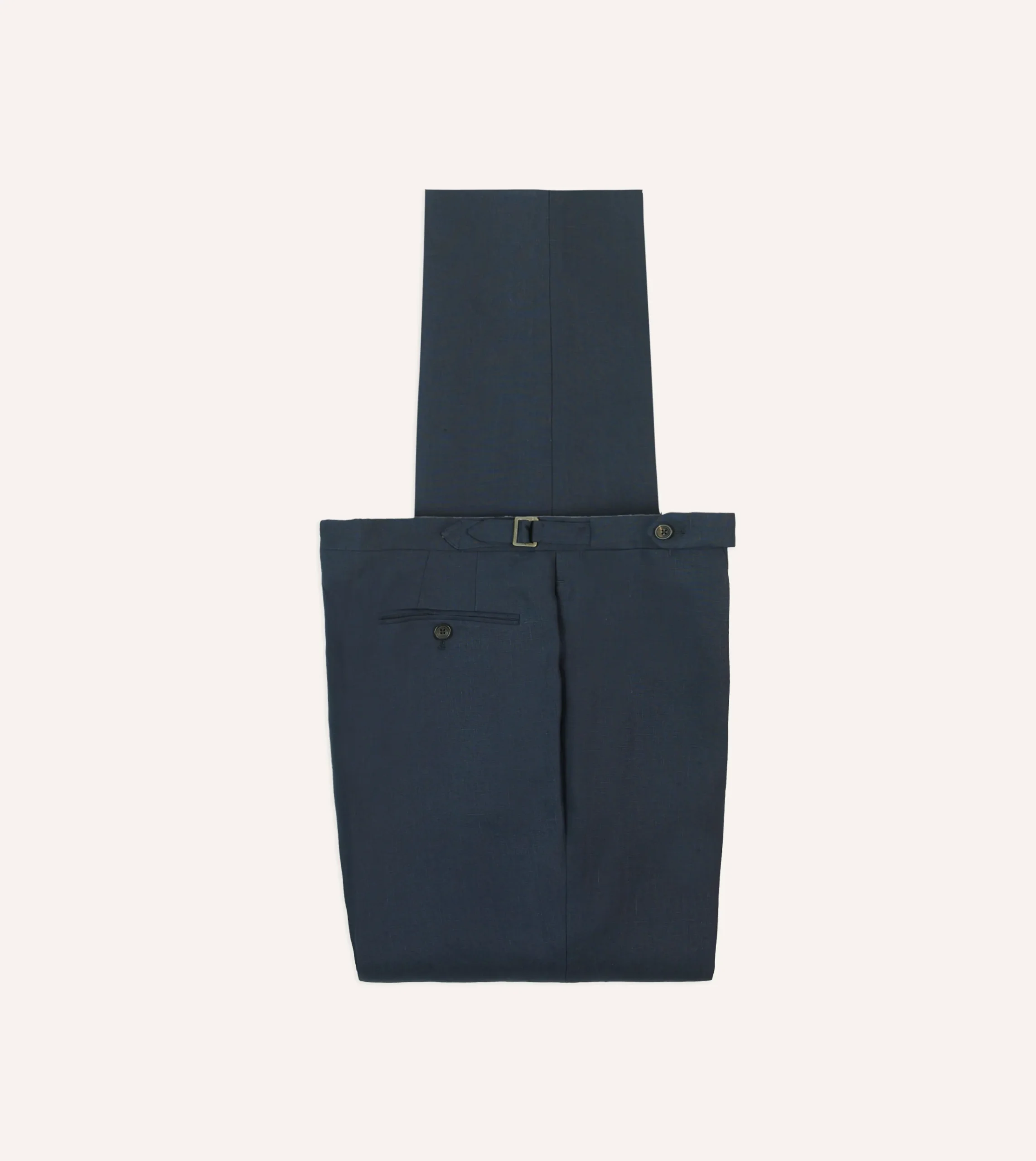 Drake’s Irish Linen Single Pleat Trouser