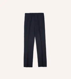 Drake’s Irish Linen Single Pleat Trouser