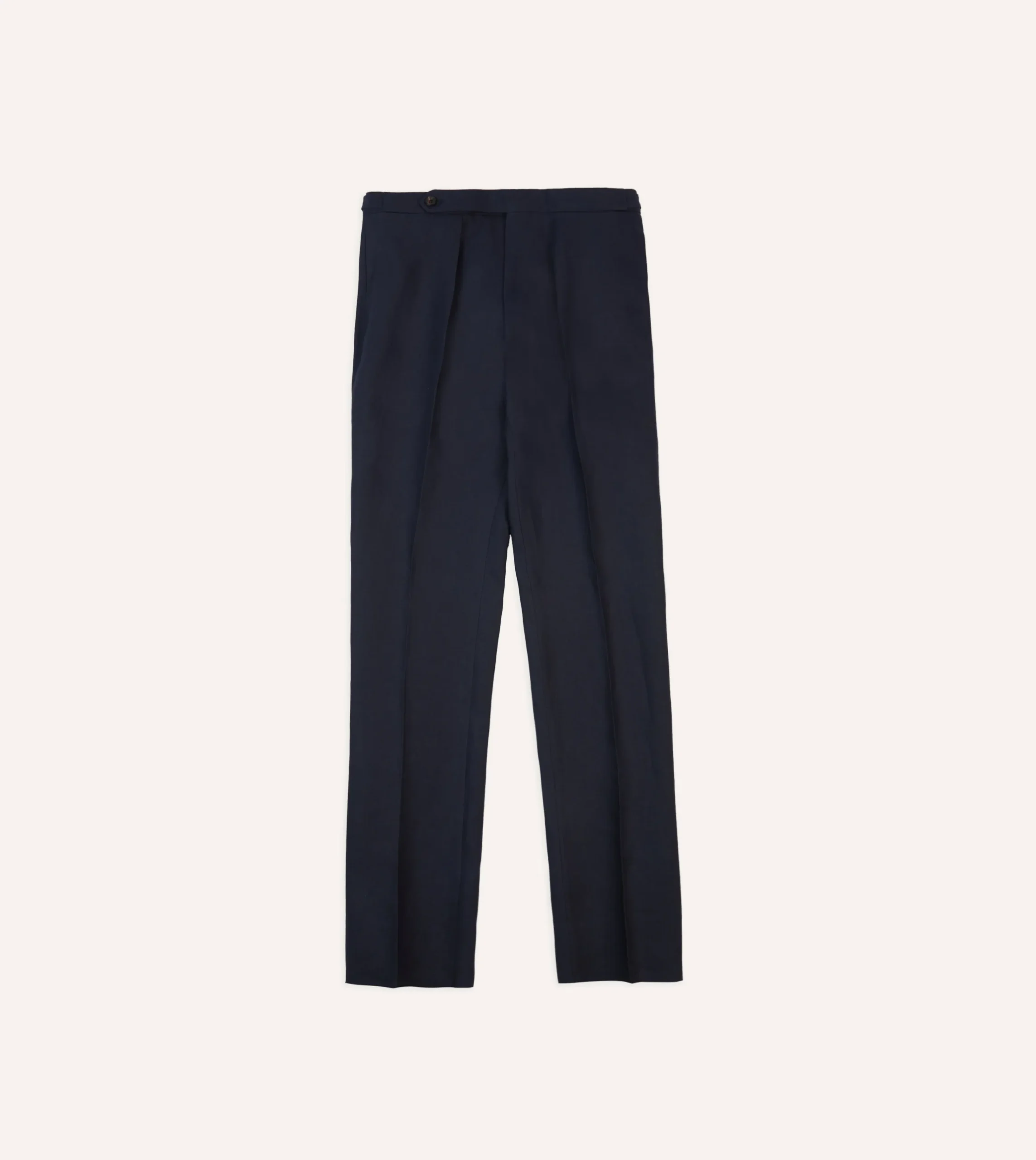 Drake’s Irish Linen Single Pleat Trouser