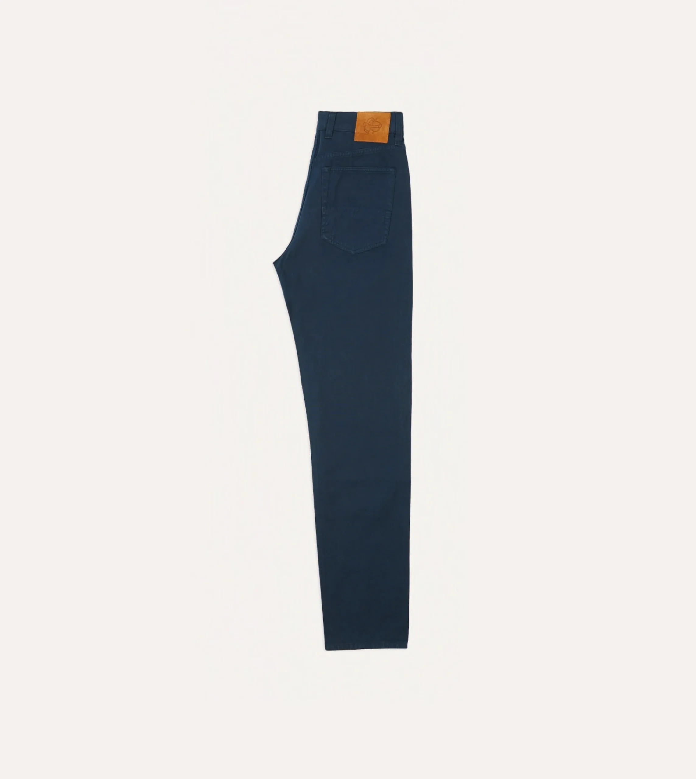 Drake’s Lightweight Cotton Canvas Five-Pocket Jeans