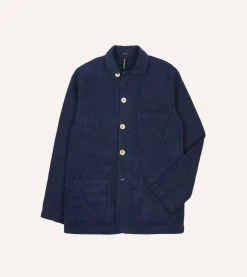Drake’s Linen Five-Pocket Chore Jacket