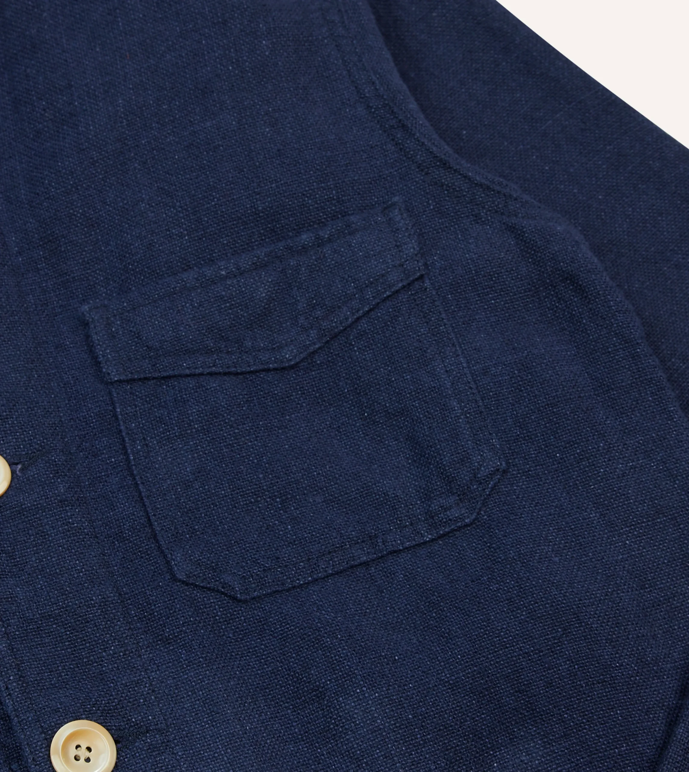 Drake’s Linen Five-Pocket Chore Jacket