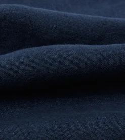 Drake’s Navy Linen Utility Vest