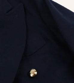 Drake’s Navy Melton Wool Games Blazer Mk. III