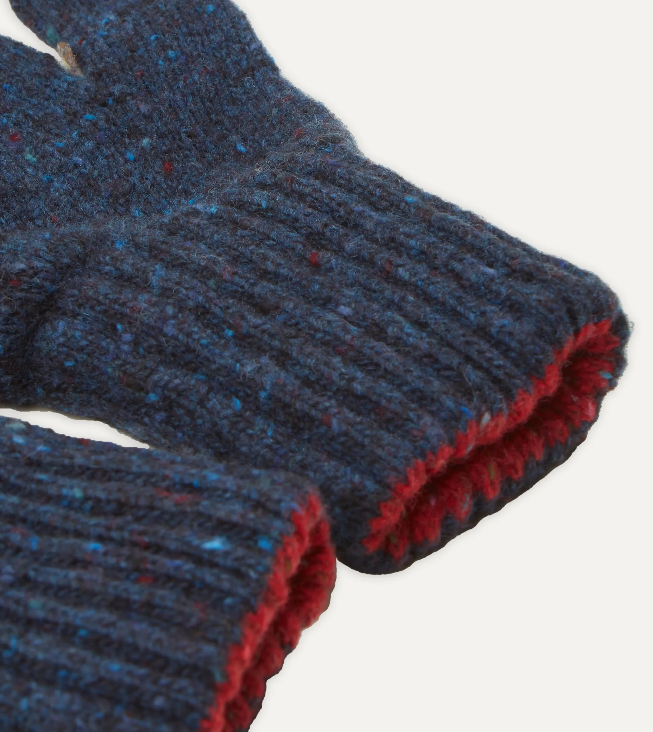 Drake’s Merino Wool Knitted Gloves