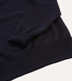 Drake’s Merino Wool Knitted Polo
