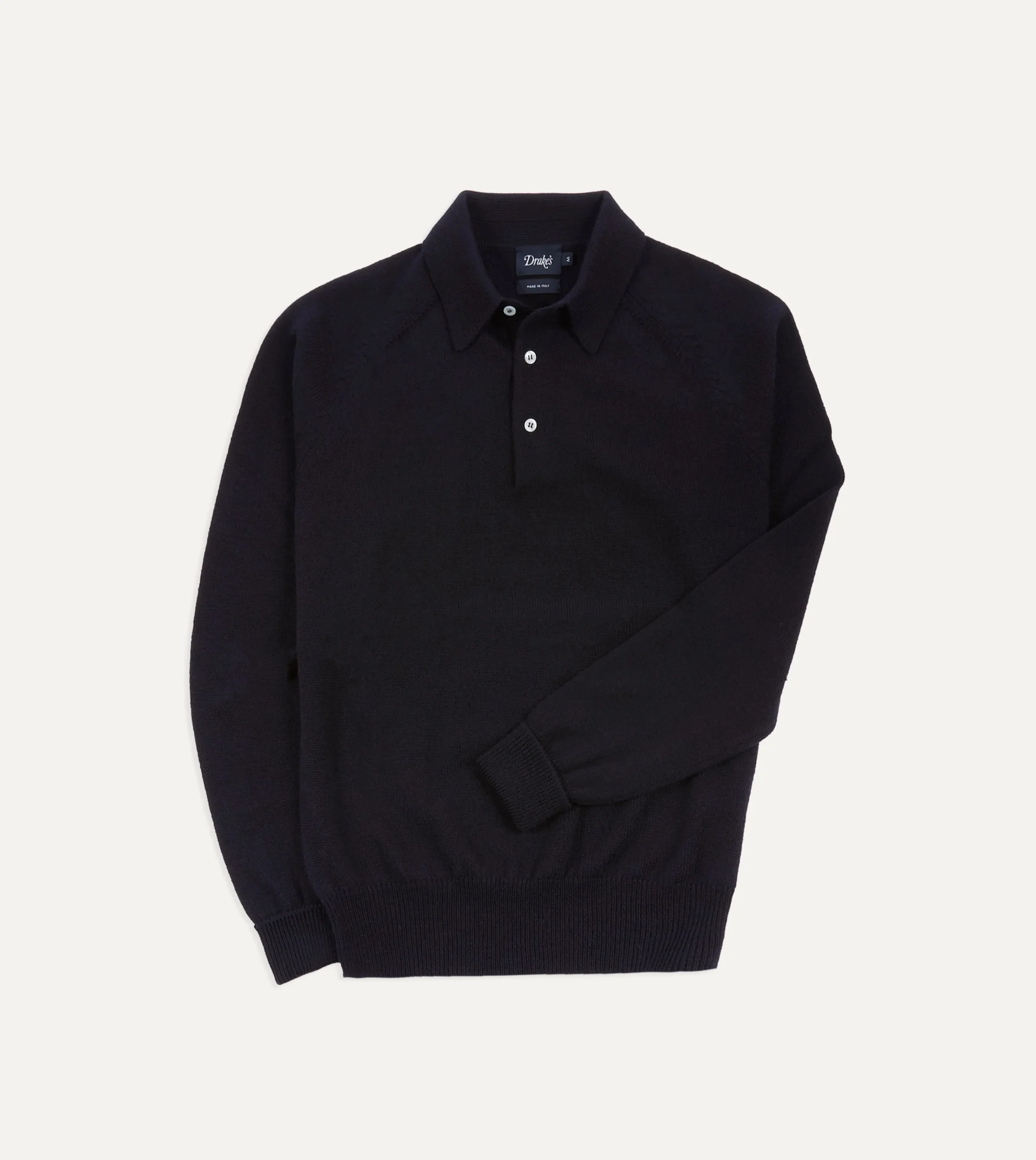 Drake’s Merino Wool Knitted Polo