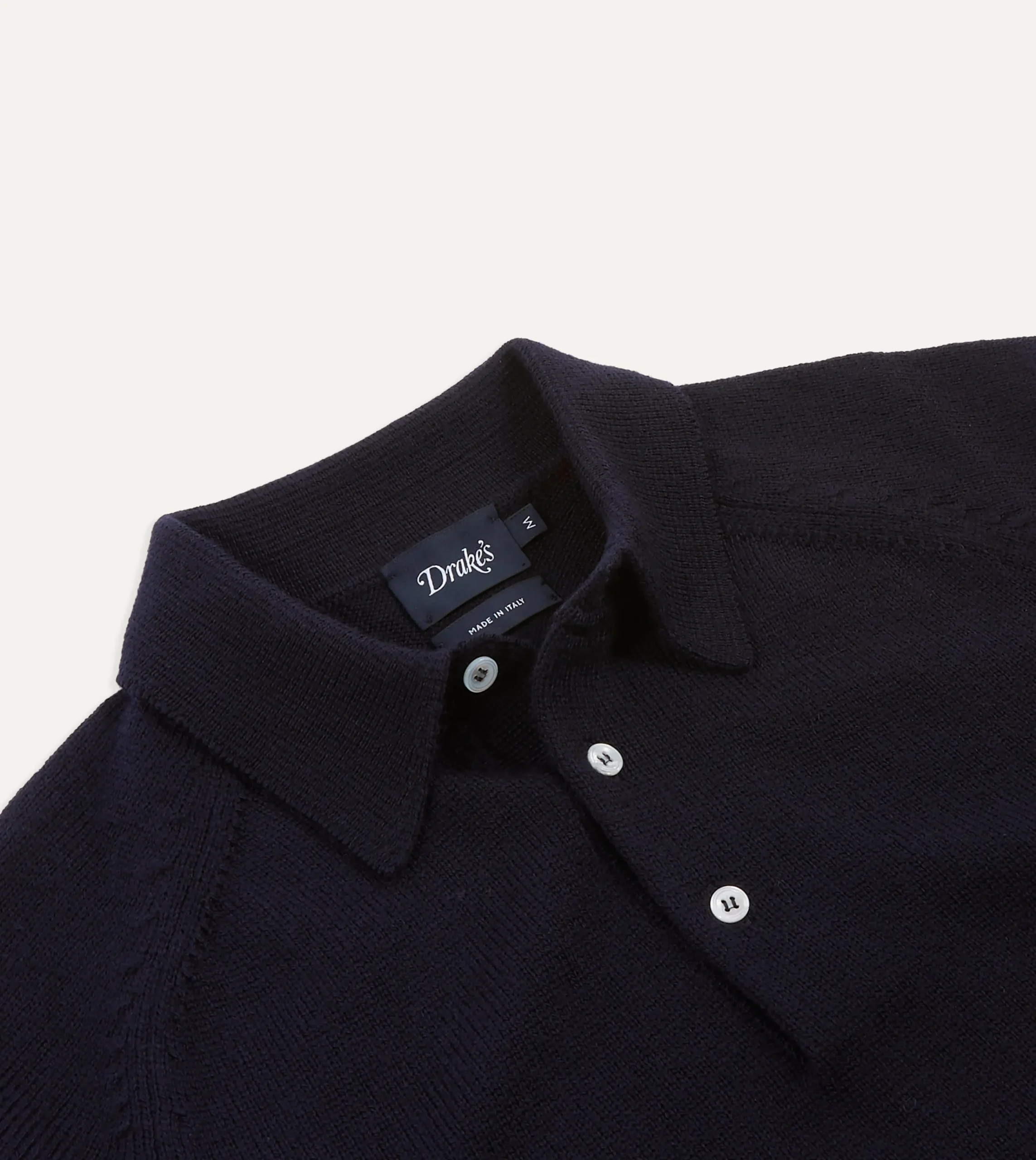 Drake’s Merino Wool Knitted Polo