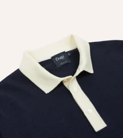 Drake’s Merino Wool Knitted Rugby Shirt