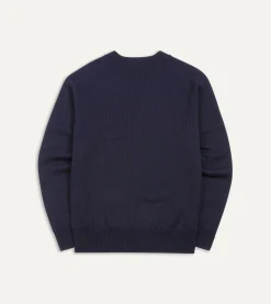 Drake’s Merino Wool V Neck Jumper
