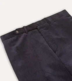 Drake’s Mid-Wale Corduroy Flat Front Trouser