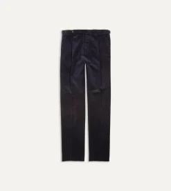 Drake’s Mid-Wale Corduroy Single Pleat Trouser