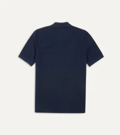 Drake’s Piqué Cotton Polo Shirt