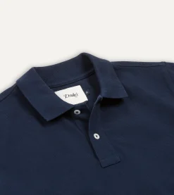 Drake’s Piqué Cotton Polo Shirt