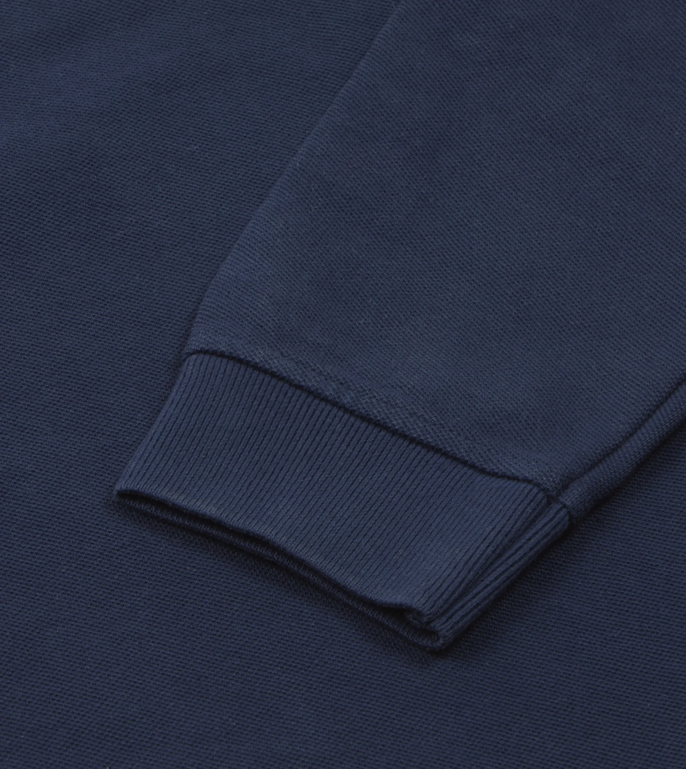Drake’s Pique Cotton Long-Sleeve Polo Shirt