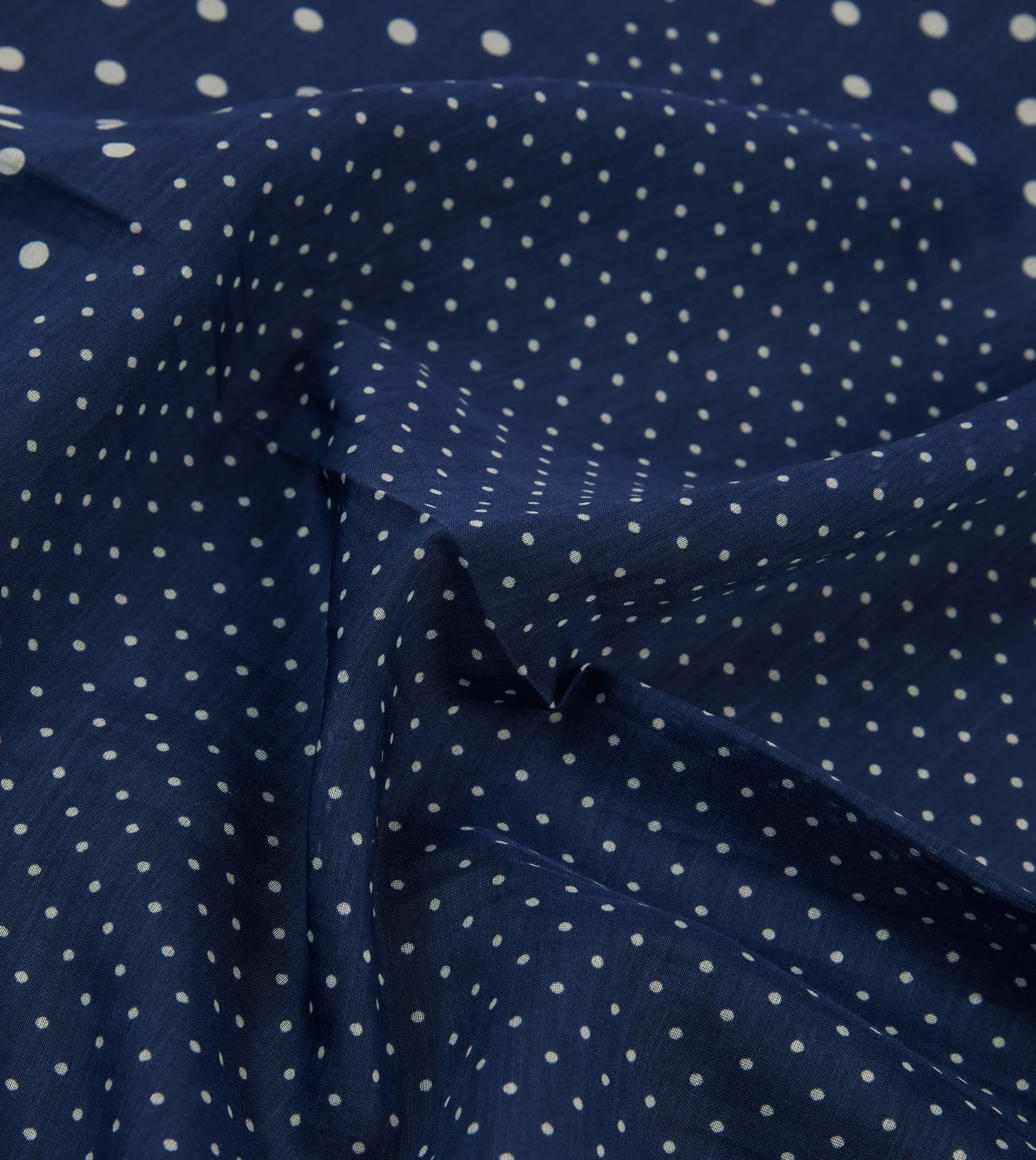 Drake’s Spot Border Print Cotton-Silk Pocket Square