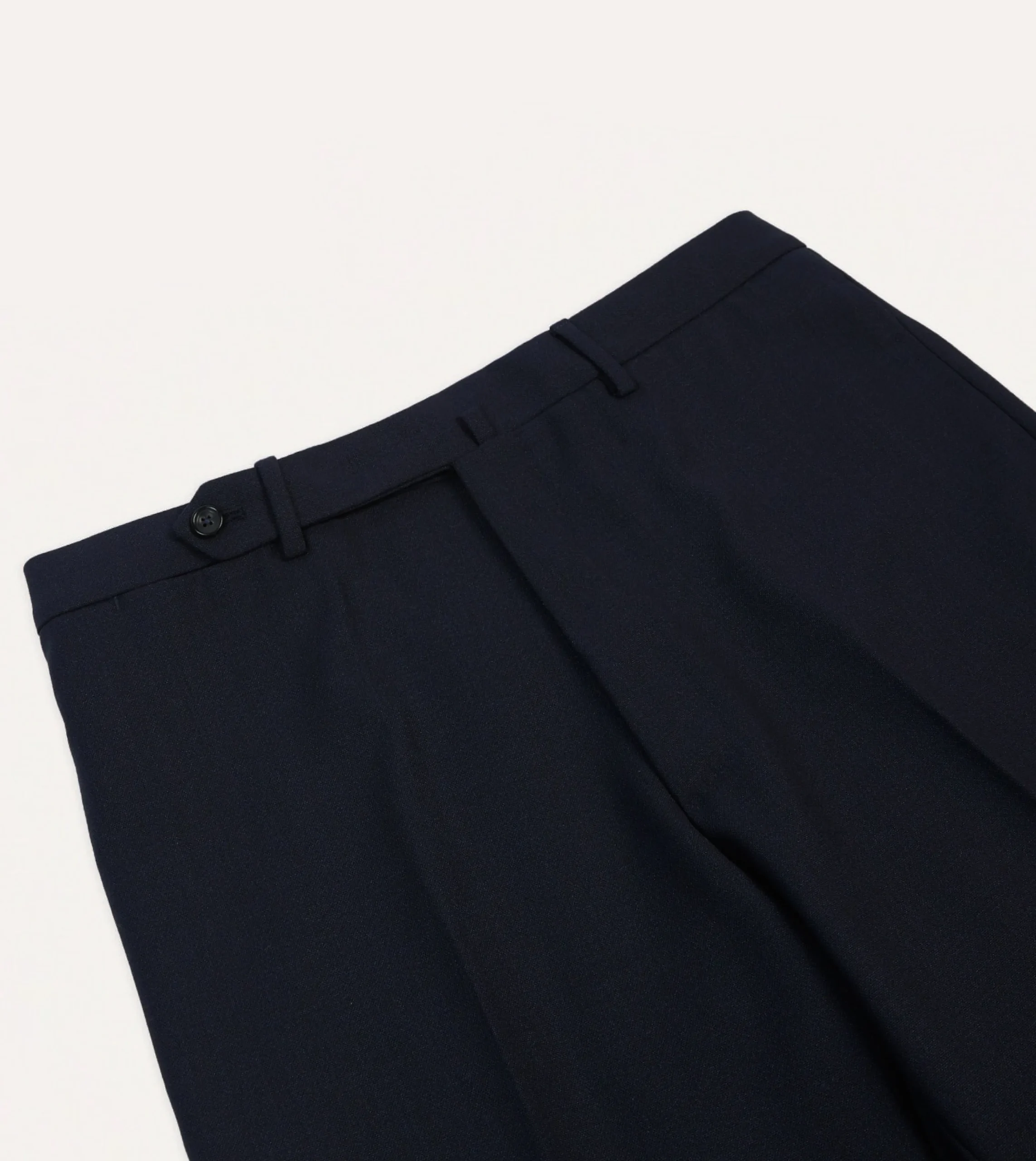 Drake’s Tropical Wool Flat Front Trouser