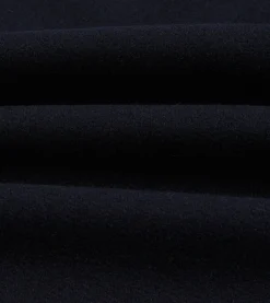 Drake’s Navy Wool And Leather Donkey Chore Jacket