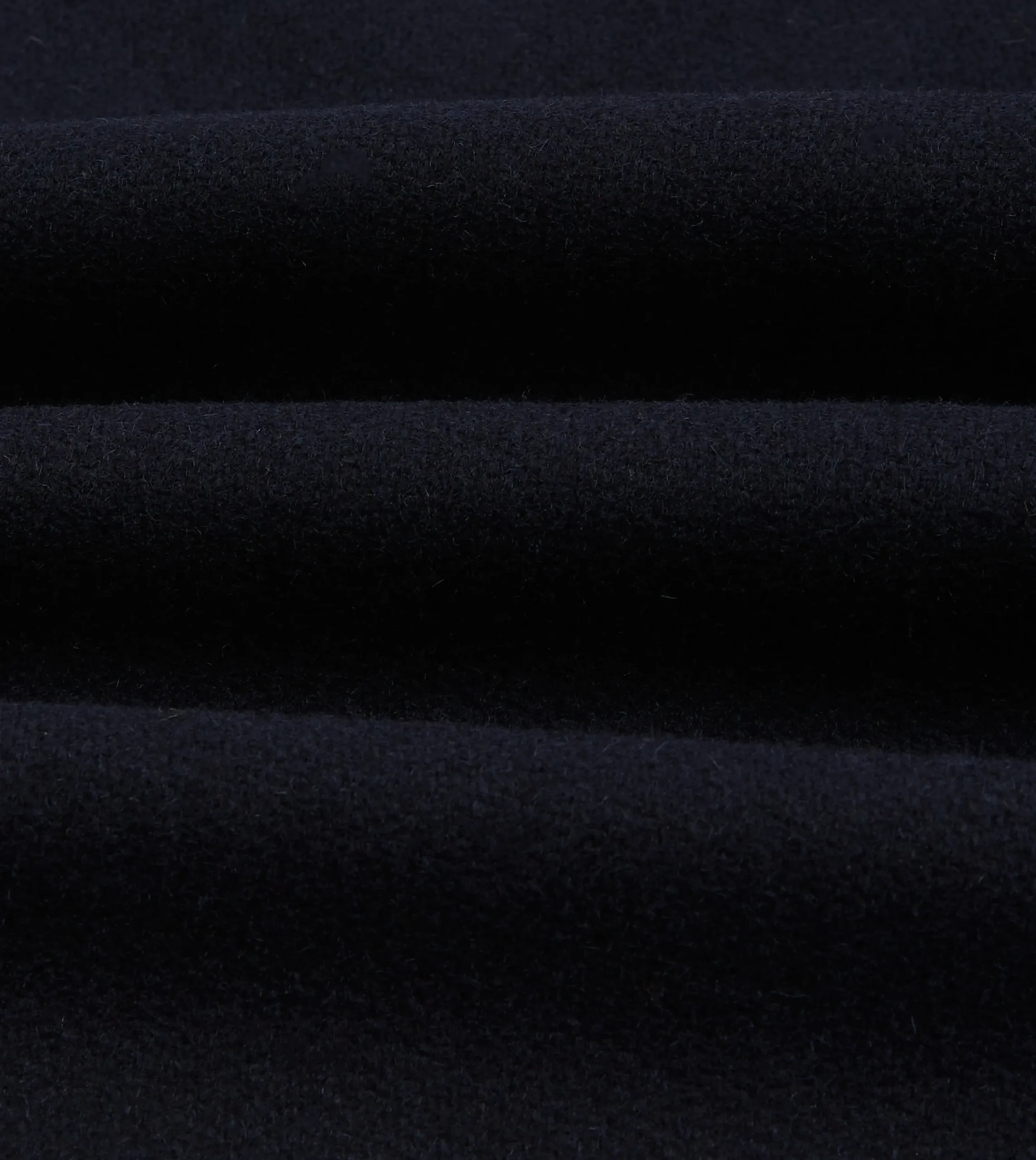 Drake’s Navy Wool And Leather Donkey Chore Jacket