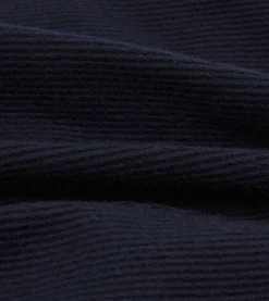 Drake’s Navy Wool Five-Pocket Chore Jacket