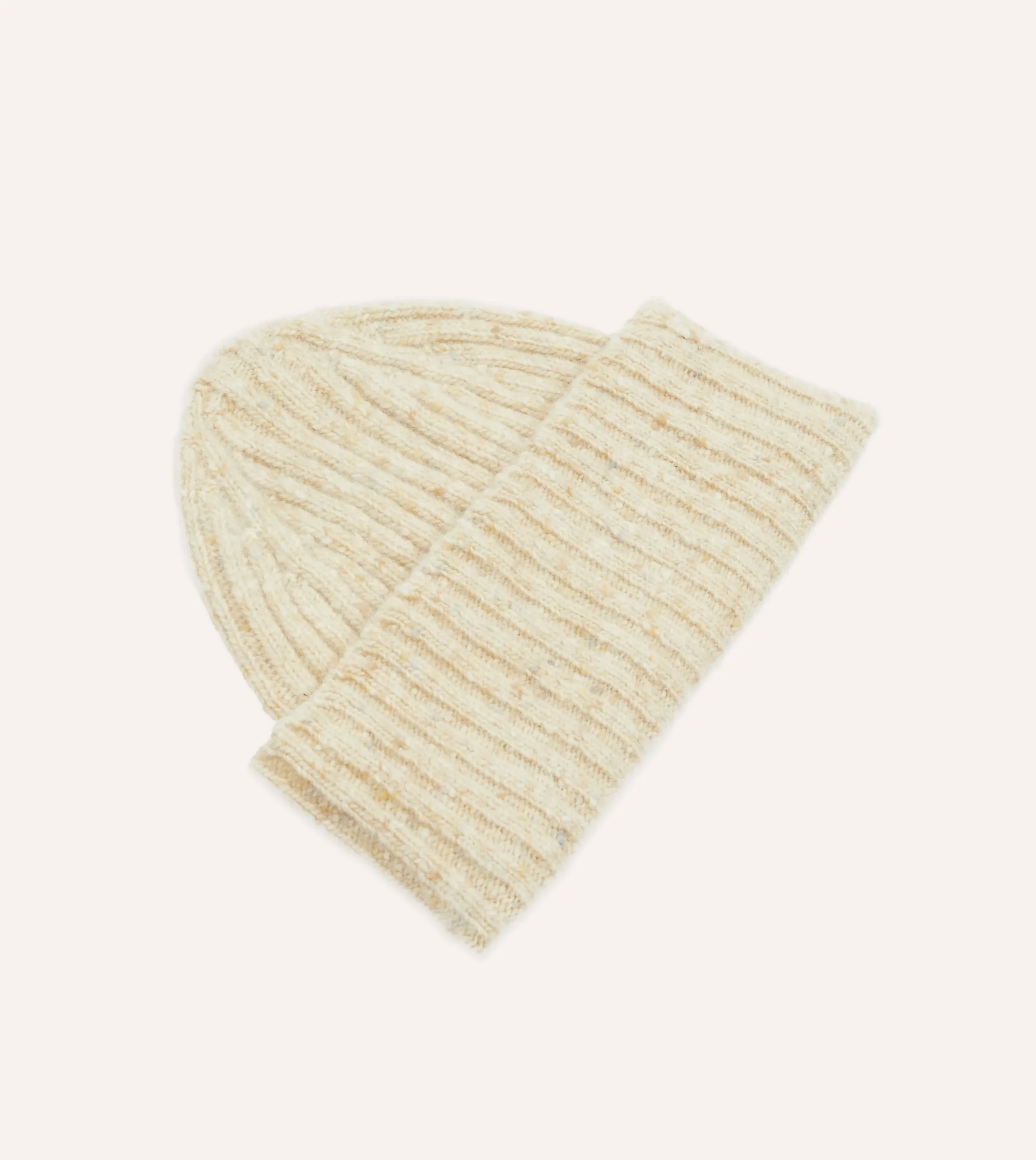 Drake’s Donegal Ribbed Merino Knit Cap