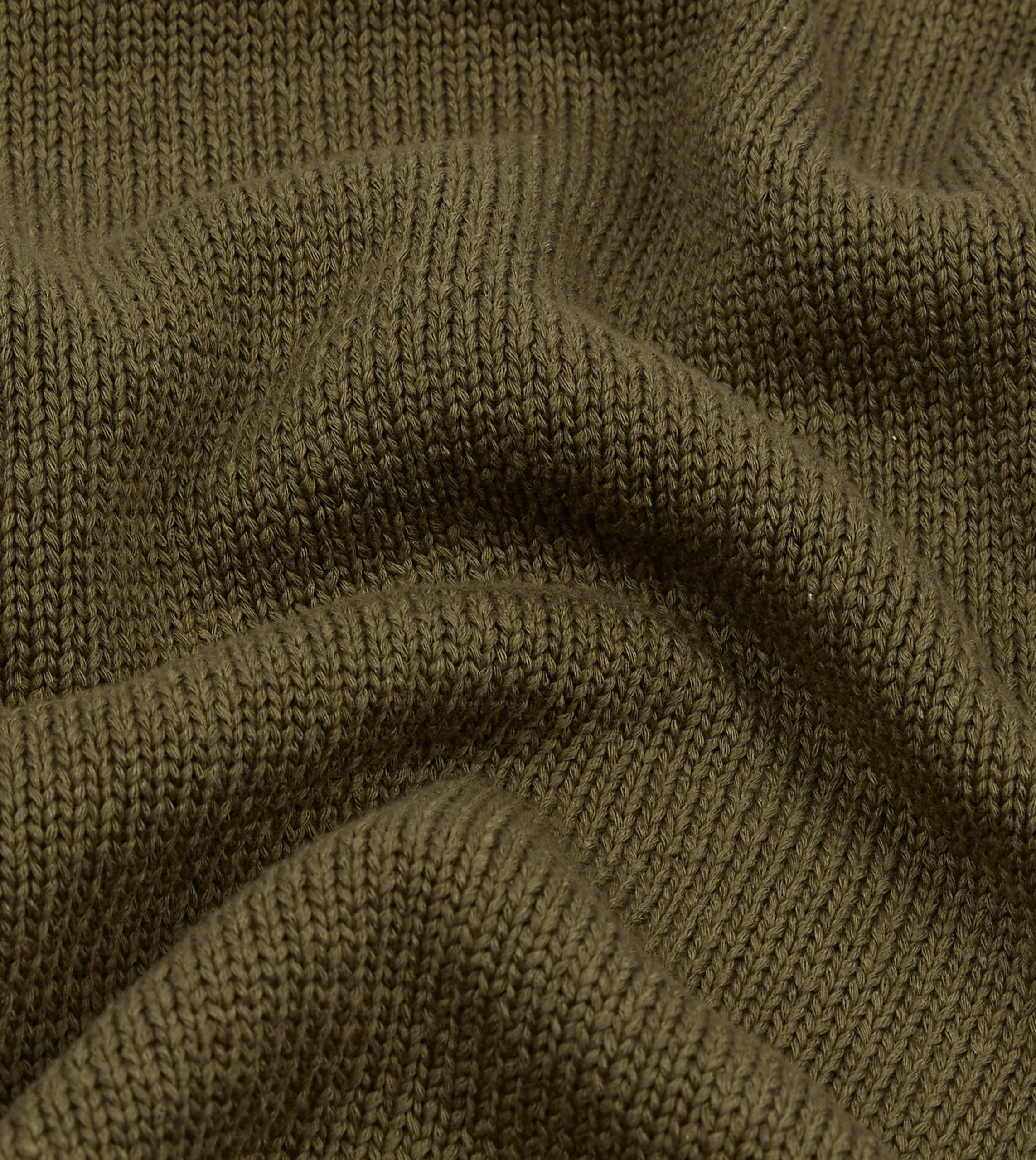 Drake’s Cotton Mock Neck Jumper