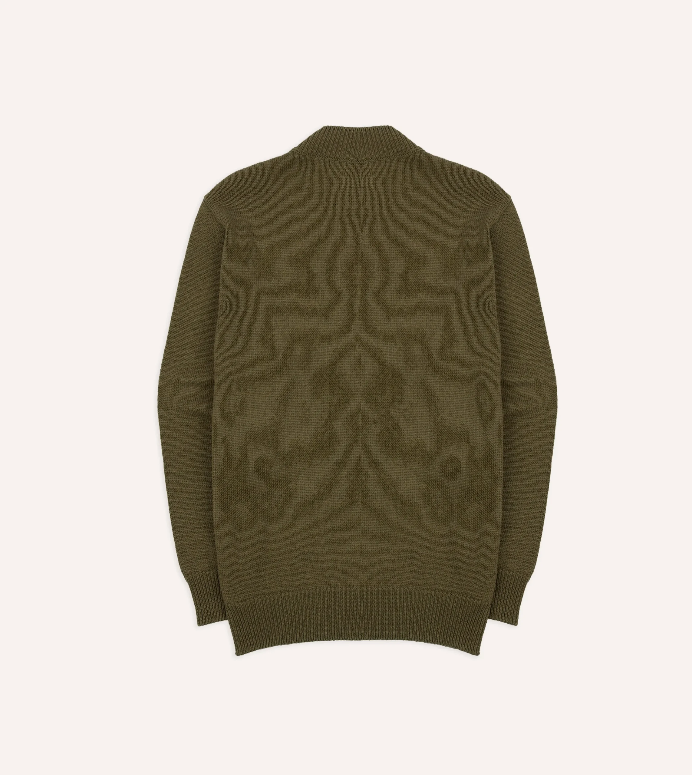 Drake’s Cotton Mock Neck Jumper