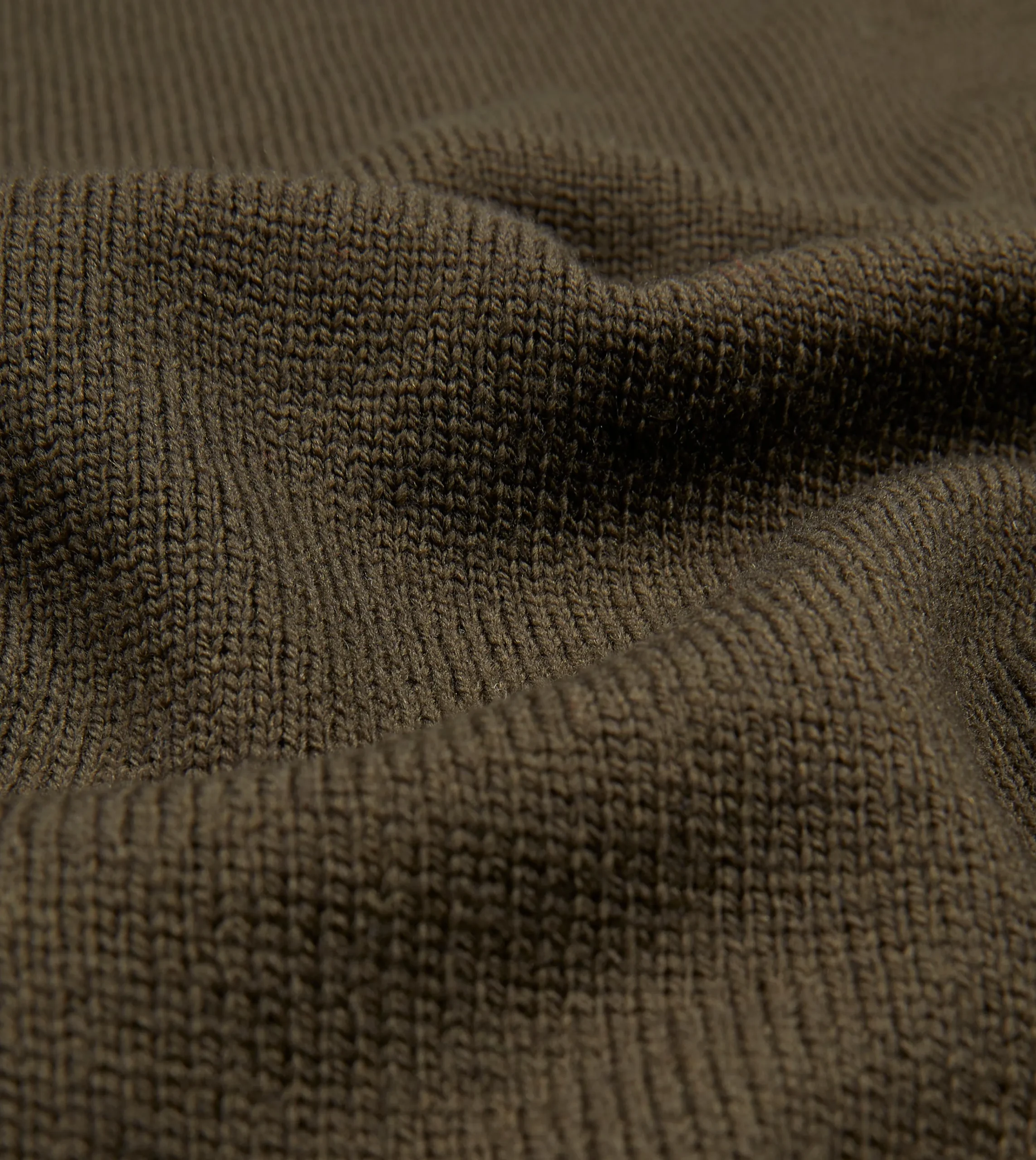 Drake’s Green Merino Crew Neck Jumper