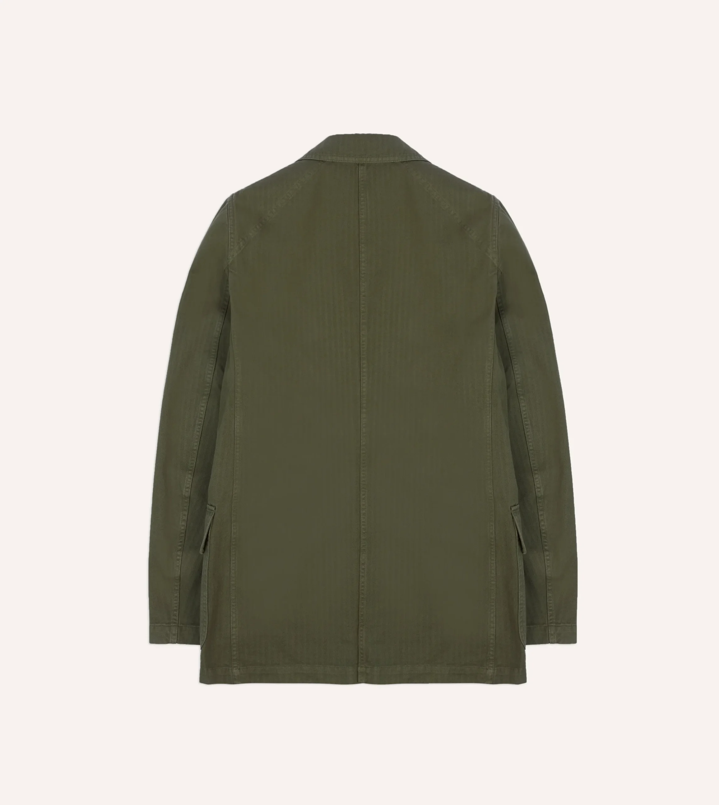 Drake’s Herringbone Cotton Games Blazer Mk. I
