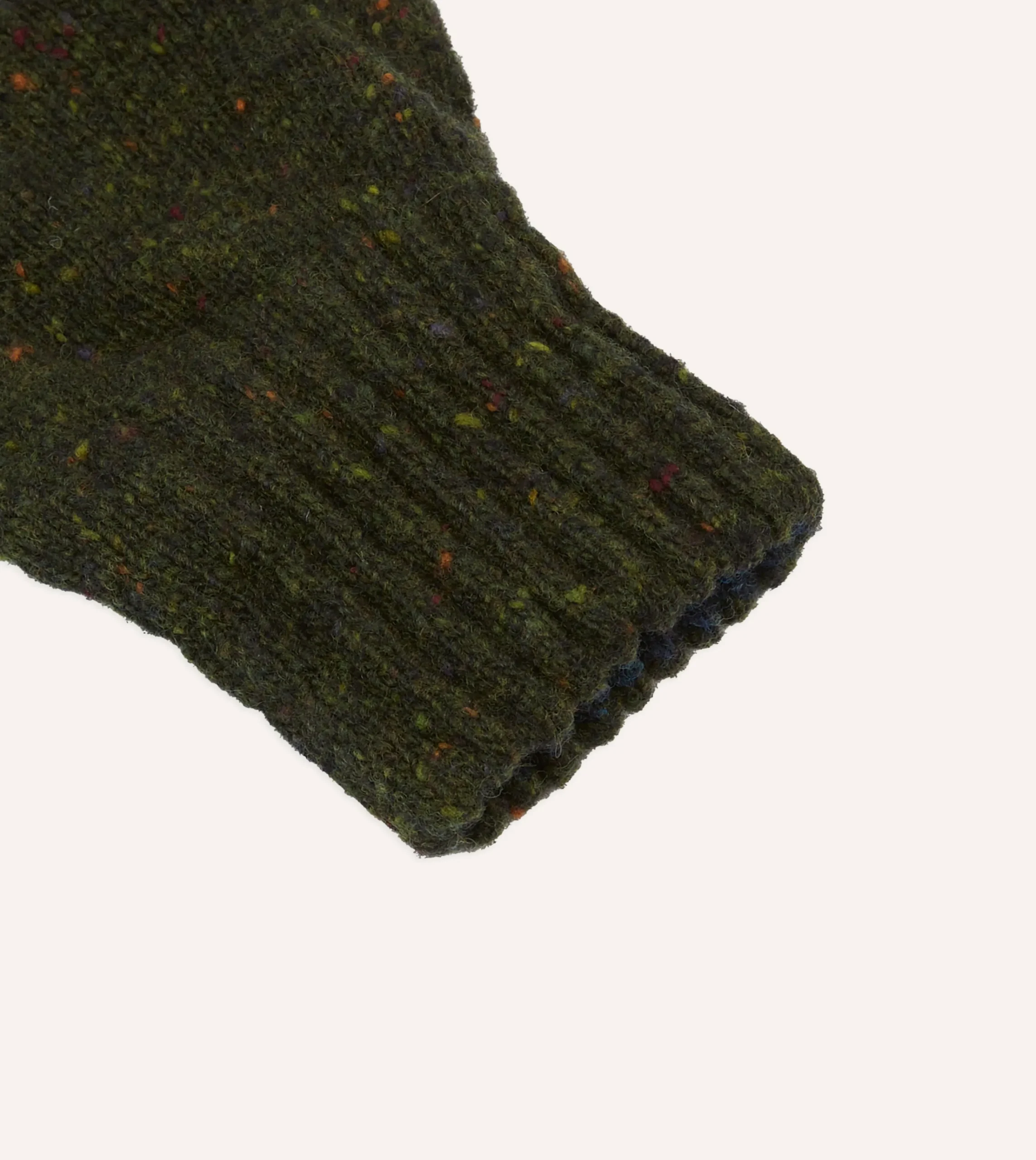 Drake’s Merino Wool Knitted Gloves