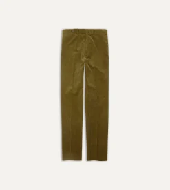 Drake’s Mid-Wale Corduroy Flat Front Trouser