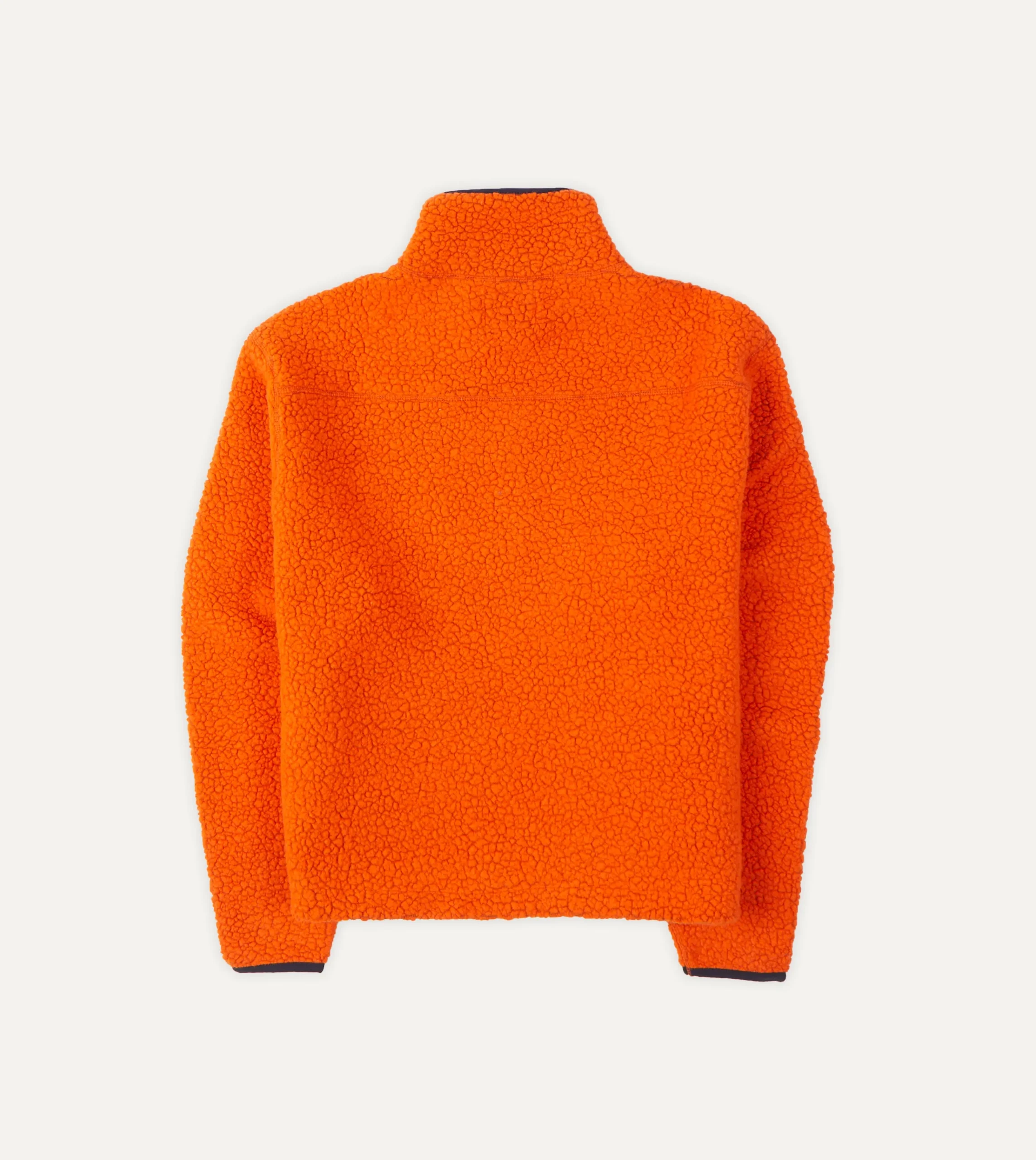 Drake’s Boucle Wool Zip Fleece Jacket