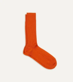 Drake’s Wool Mid-Calf Socks