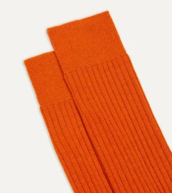Drake’s Wool Mid-Calf Socks