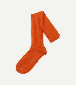 Drake’s Wool Over-The-Calf Socks