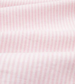 Drake’s Ticking Stripe Cotton Oxford Cloth Button-Down Shirt