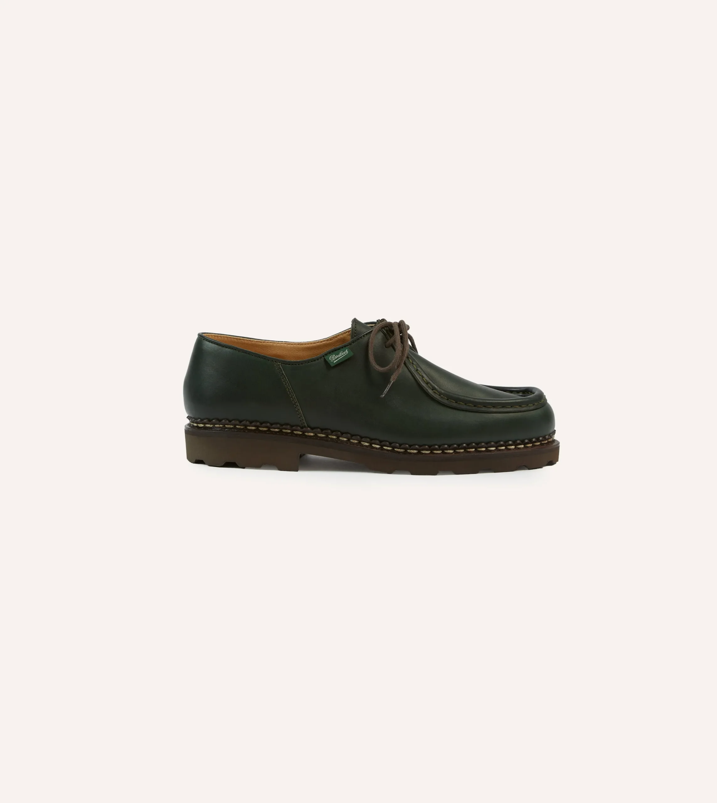 Drake’s Paraboot Michael Green Leather Derby Shoe