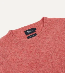 Drake’s Brushed Shetland Crew Neck Jumper