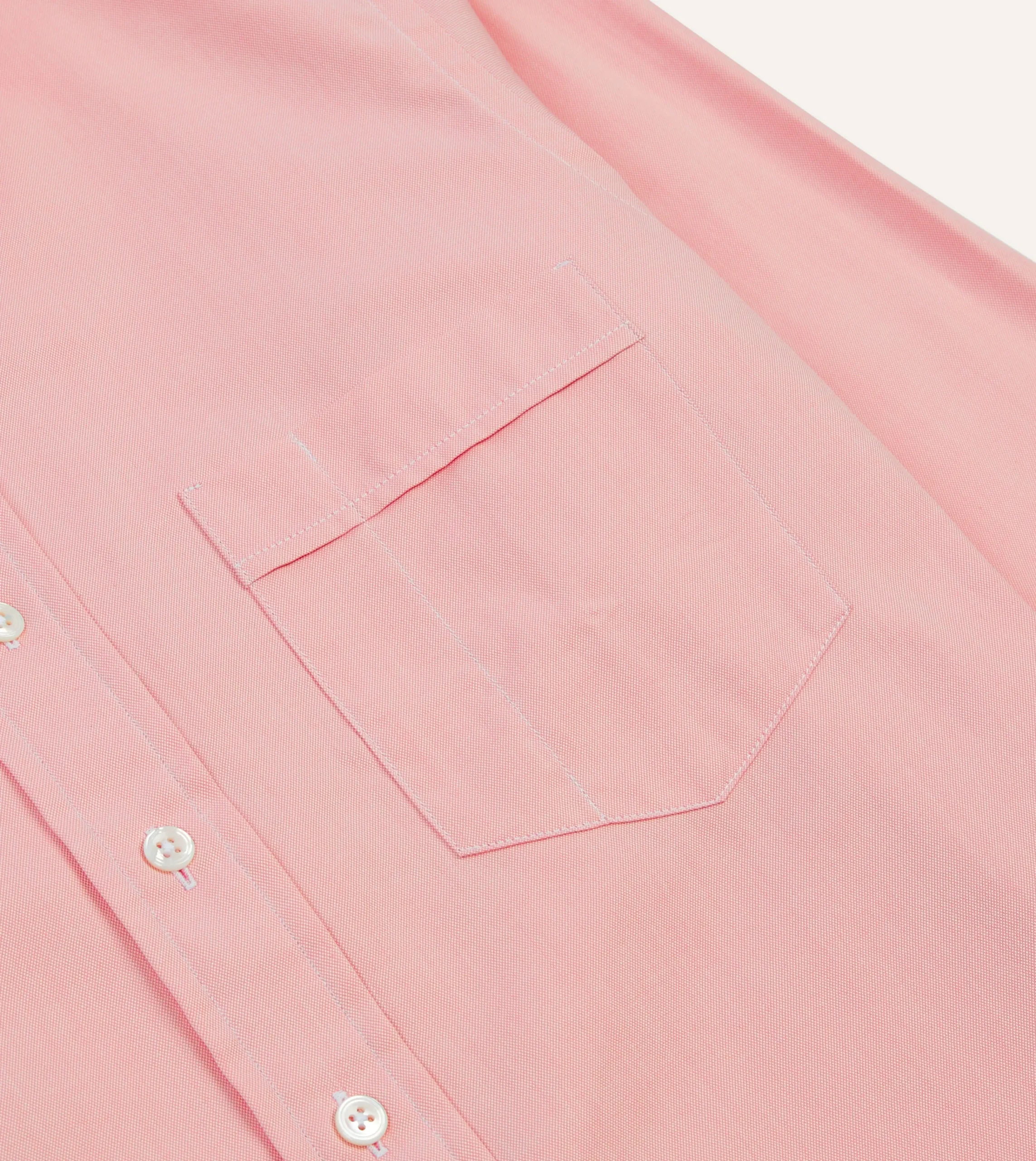 Drake’s Pinpoint Oxford Cotton Cloth Button-Down Shirt