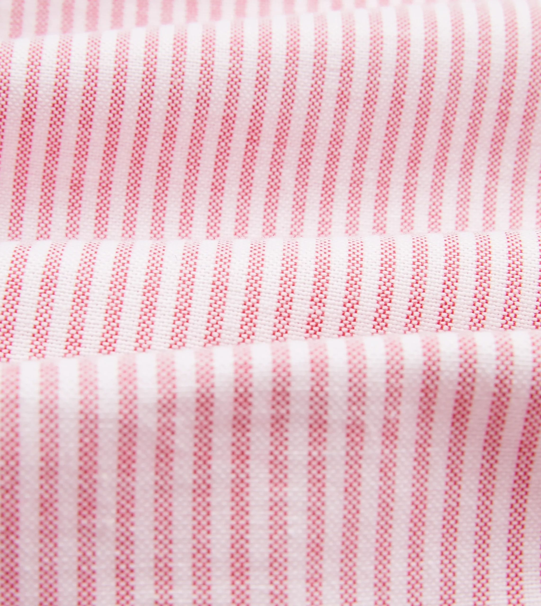 Drake’s Ticking Stripe Cotton Oxford Cloth Button-Down Shirt
