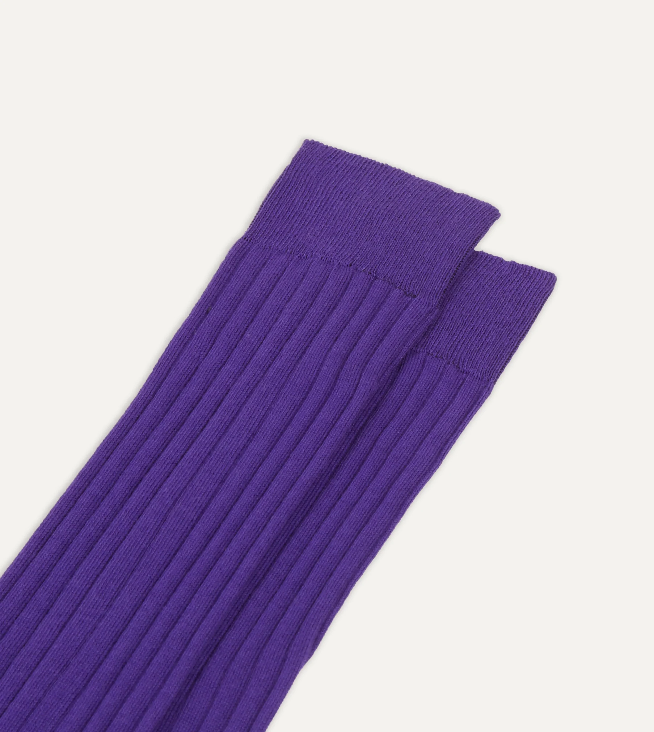 Drake’s Cotton Over-the-Calf Socks