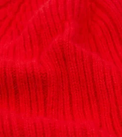 Drake’s Angora Lambswool Ribbed Knit Cap