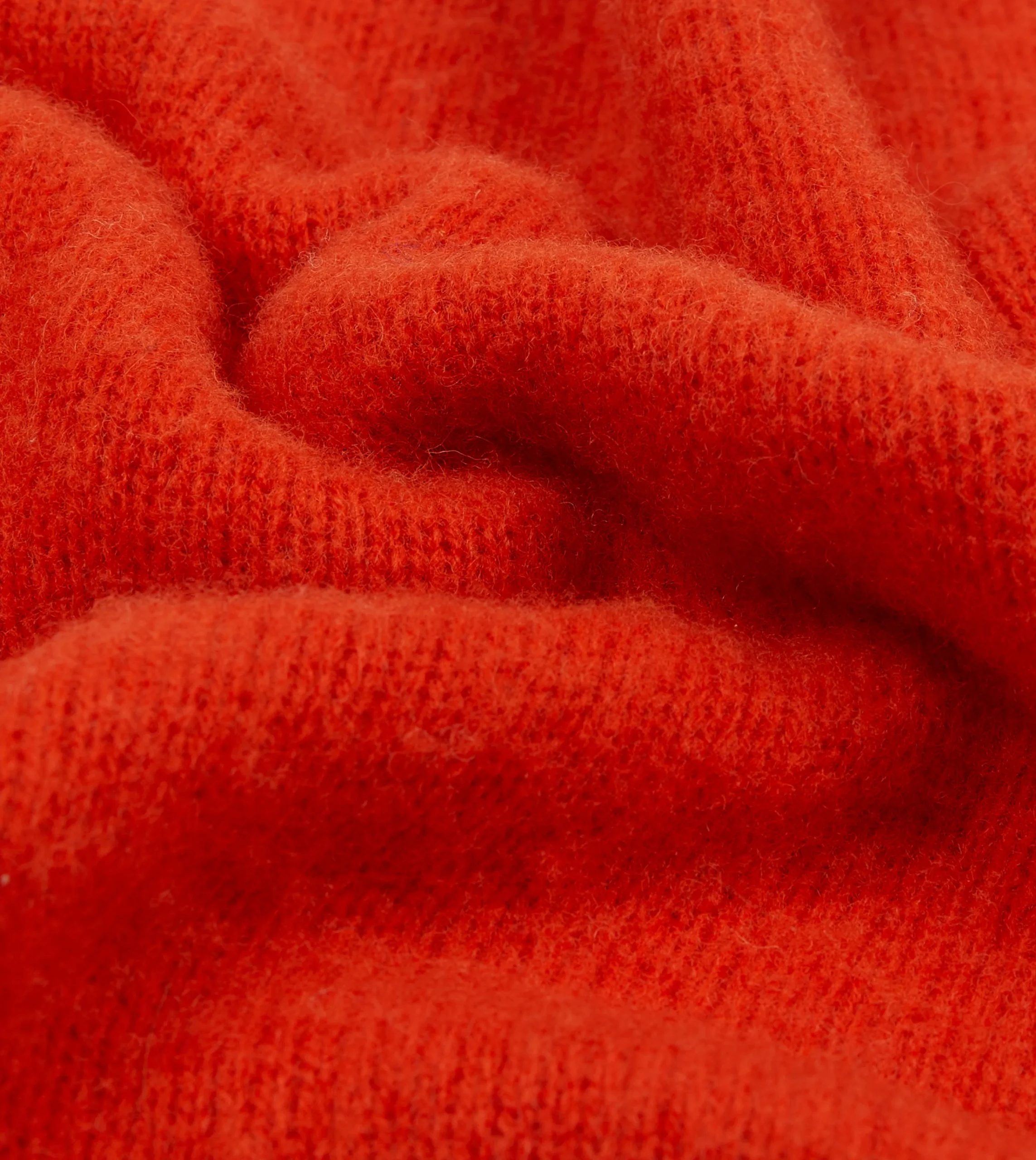 Drake’s Brushed Shetland Crew Neck Jumper