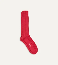 Drake’s Cotton Sports Socks