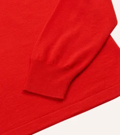 Drake’s Merino Wool Knitted Rugby Shirt