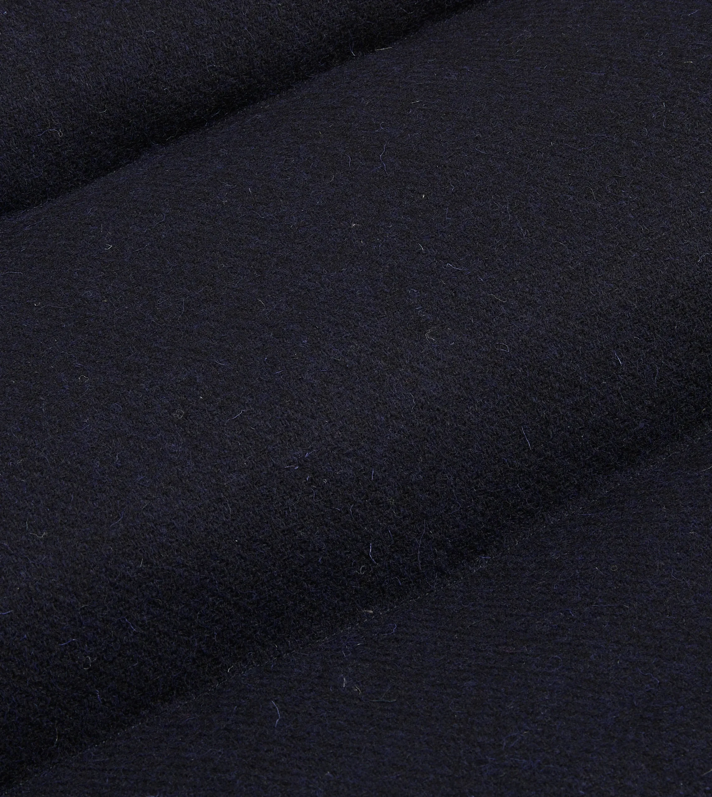 Drake’s Rocky Mountain Featherbed For Drake's Navy Harris Tweed Leather Christy Down Vest