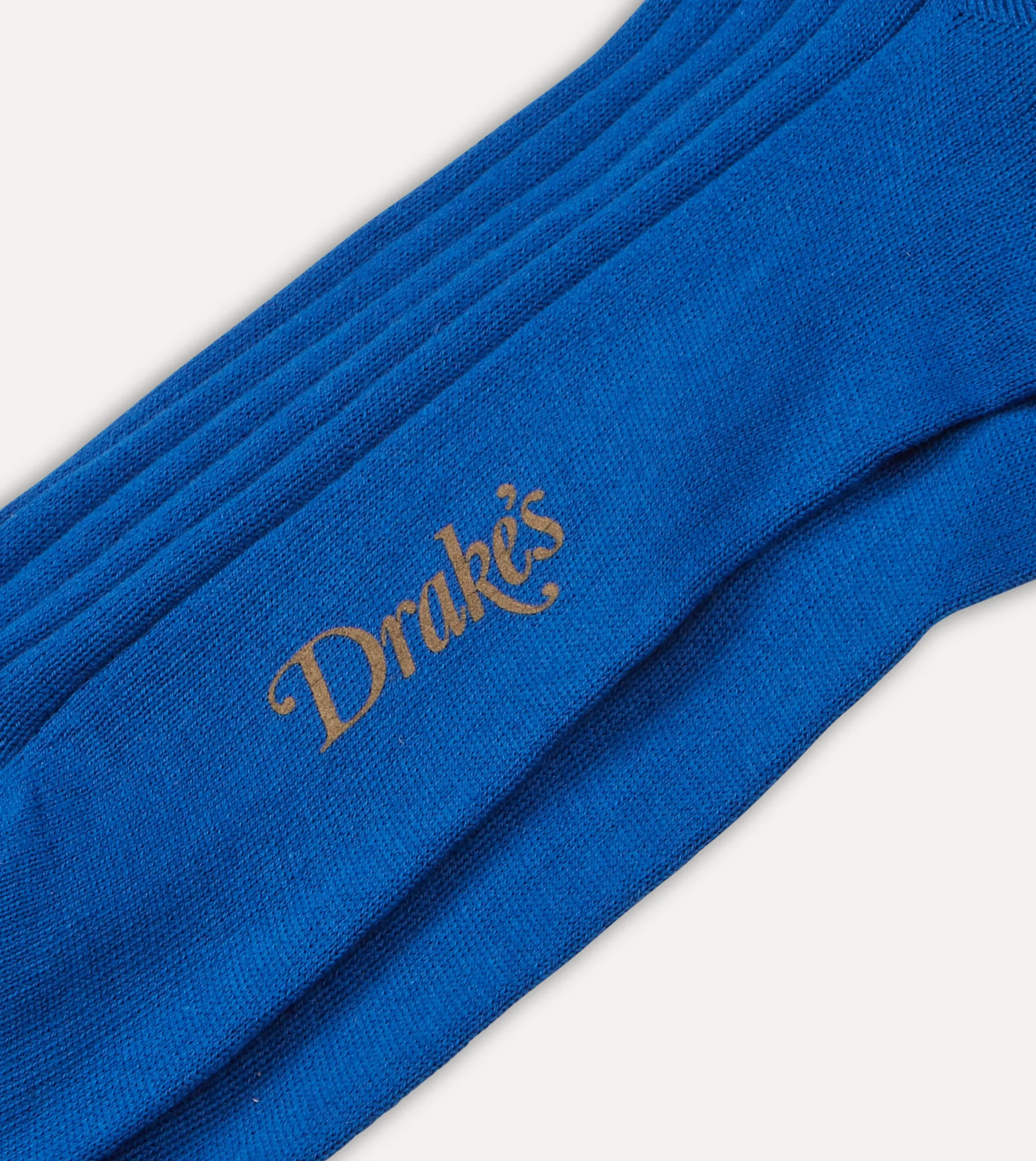 Drake’s Cotton Over-the-Calf Socks