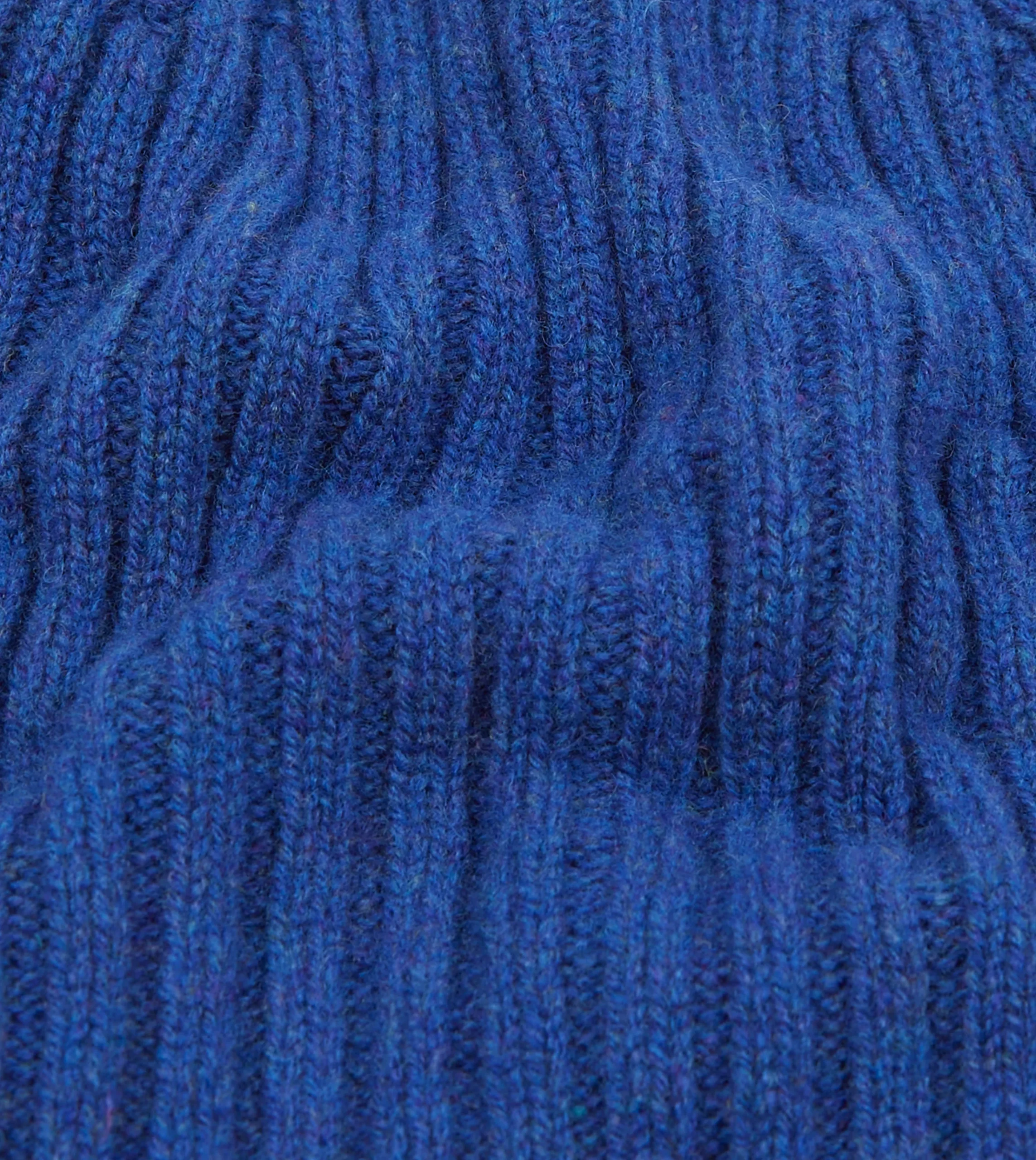 Drake’s Lambswool Ribbed Knit Cap