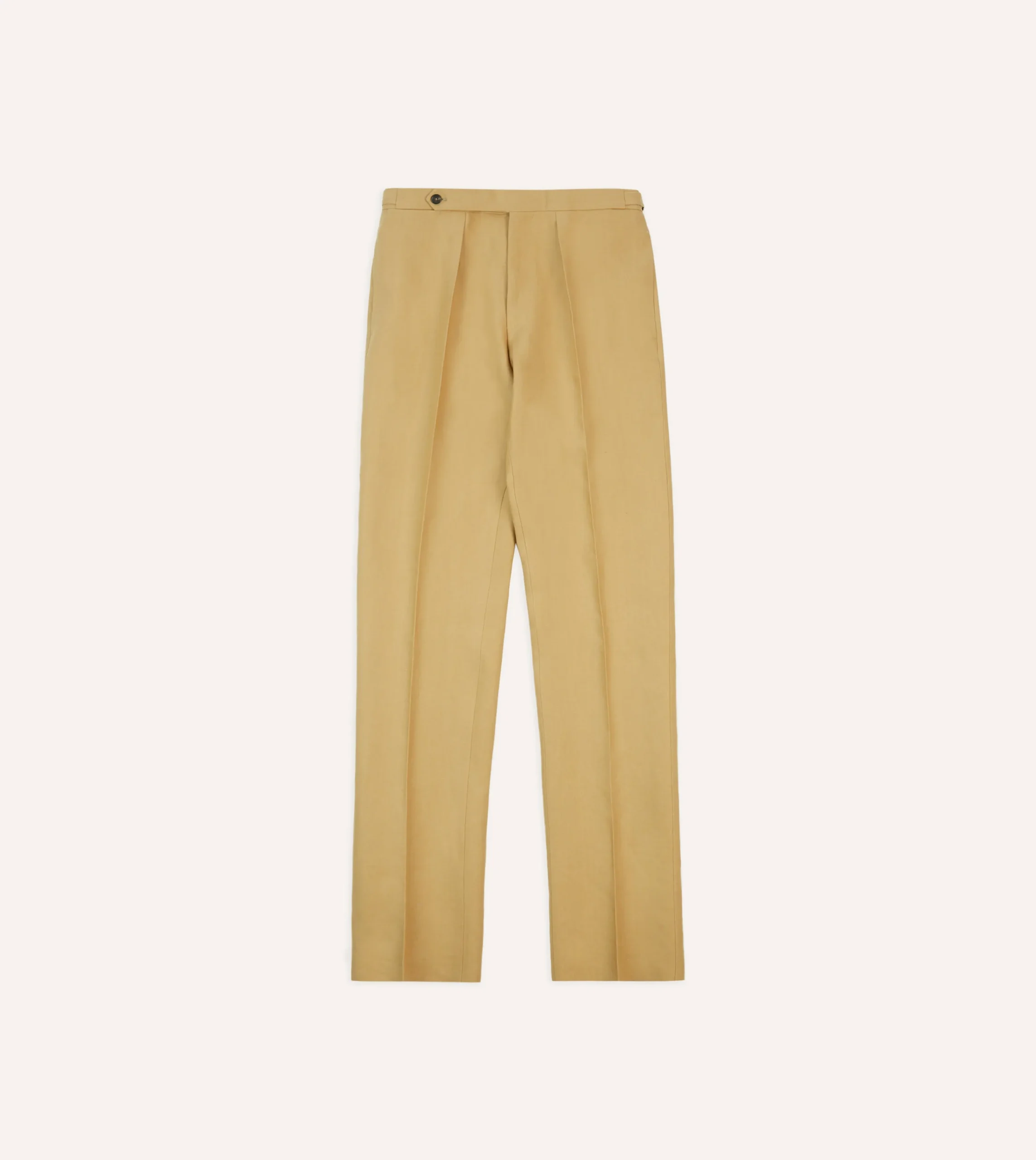 Drake’s Irish Linen Single Pleat Trouser